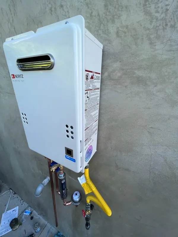 Tankless water heater installation for Foot of Ten homes